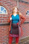 New!!! Poppy reversible cotton skirt made by Tantilly- pacific garden Reversible skirt Tantilly 
