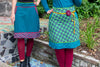 Poppy reversible cotton skirt made by Tantilly- retro rumba! Reversible skirt Tantilly 