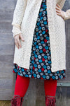 New warm winter cardigan -Noa nova - wool white - made by Tantilly Winter / Najaar cardigan Tantilly 