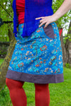 Poppy reversible cotton skirt made by Tantilly- rhina Reversible skirt Tantilly 