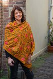 Shanila embroidery handmade scarf - romy Scarves Tantilly 