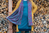 Reversible scarf - malinda- made by tantilly Scarves Tantilly 