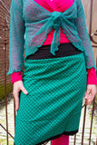 Reversible cotton skirt- Japanese dreams Reversible skirt Tantilly 