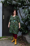 Carlijn dress - kameleon -rayon -made by Tantilly Every day dress Tantilly 
