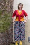 50's retro style pants- retro betty - made by Tantilly- happy print pants Tantilly 