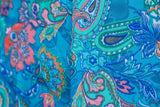 Boho maxi silk dress made by Tantilly - blue ocean Every day dress Tantilly 
