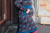 Peggy winter dress- wild flowers- happy warm dress- made by Tantilly winter dresses tantilly 