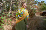 Nature cotton scarf - made with love- castel novel Scarves Tantilly 