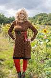 Maddie autumn dress- Malinda - warm fabric winter dresses Tantilly 