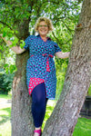 Triple G- reversible shirt /cardigan/dress- all in one! watermelon Reversible dress Tantilly 